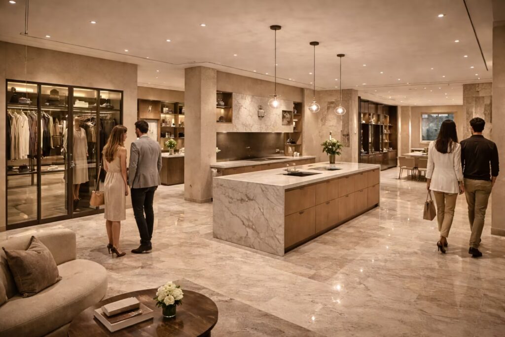 Luxury interior design gallery showcasing premium kitchens and wardrobes — Cmilano Chennai Gallery