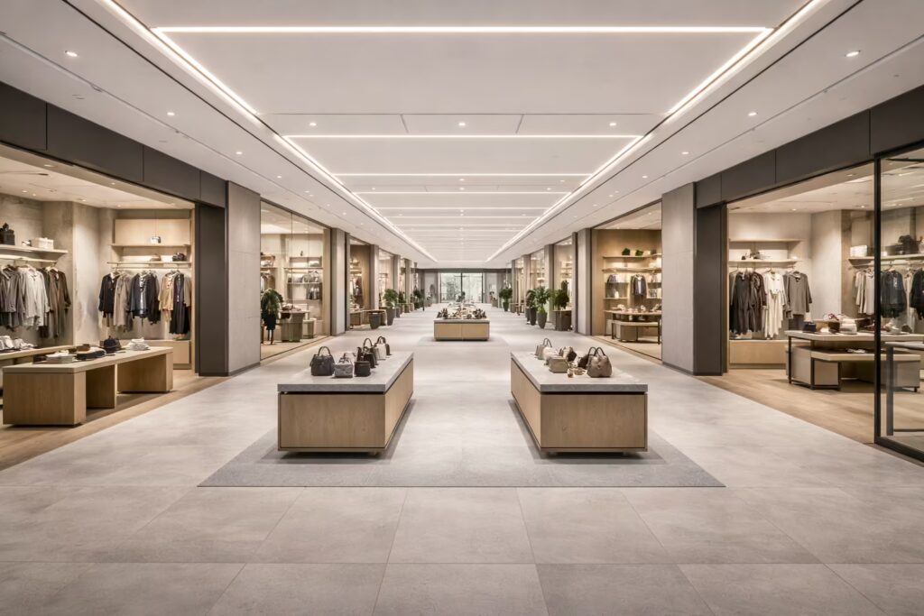 Impact-resistant retail infrastructure and reinforced display systems engineered by Cmilano